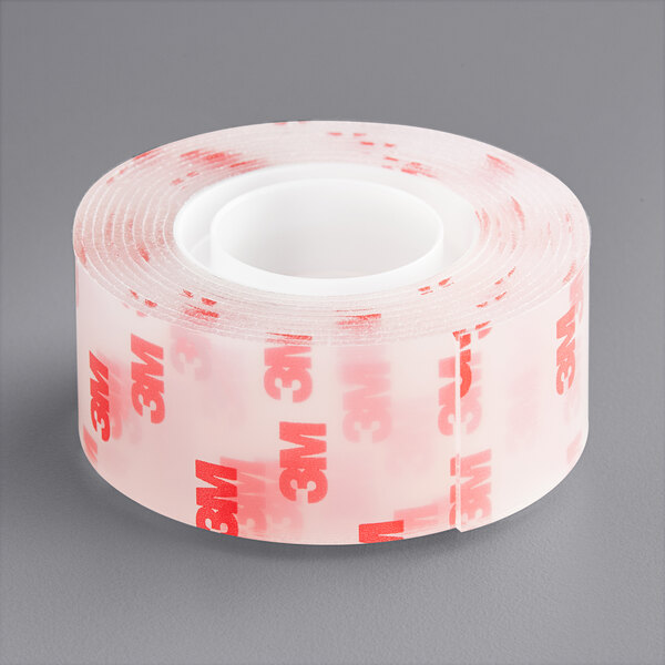 3M ScotchMount 1" x 60" Clear DoubleSided Mounting Tape 410H