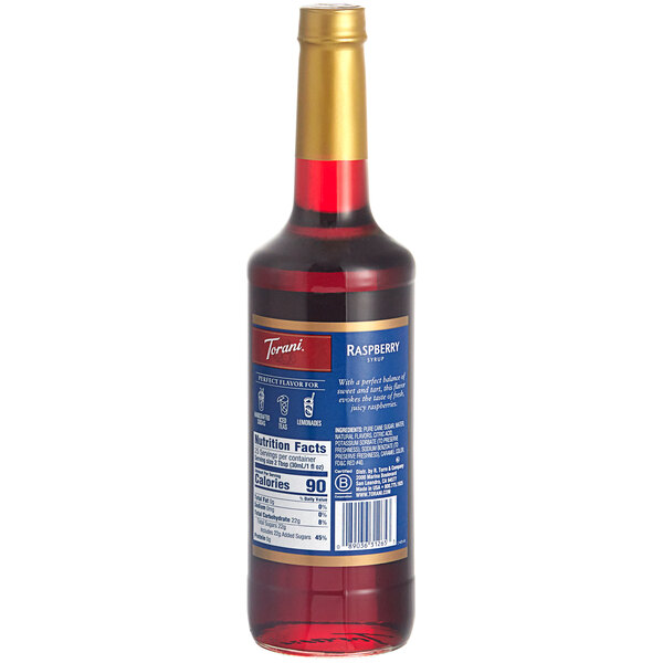 Torani Raspberry Syrup 750 mL Shop at staurantStore