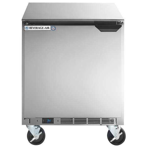 BeverageAir UCR27HC24104 27" Shallow Depth Low Profile LeftHinged