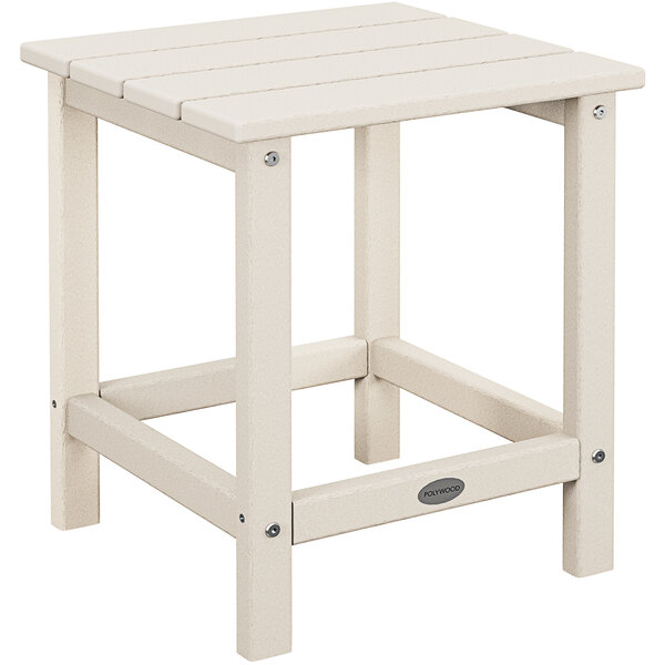 POLYWOOD Long Island 18" Sand Side Table