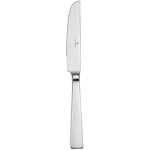 A Sant'Andrea stainless steel dessert knife with a silver handle.