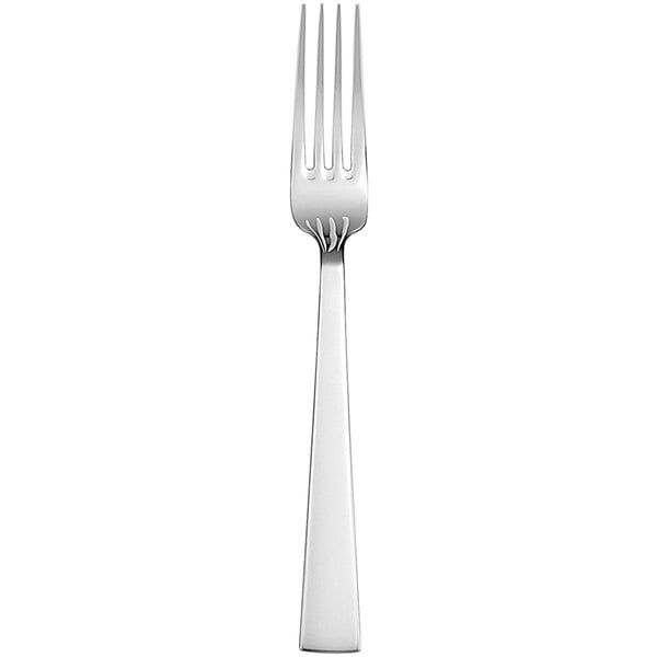 A Sant'Andrea Fulcrum stainless steel salad/dessert fork with a silver handle.