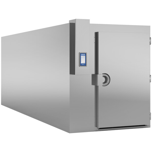 A large stainless steel Irinox Multifresh blast chiller with a door open.