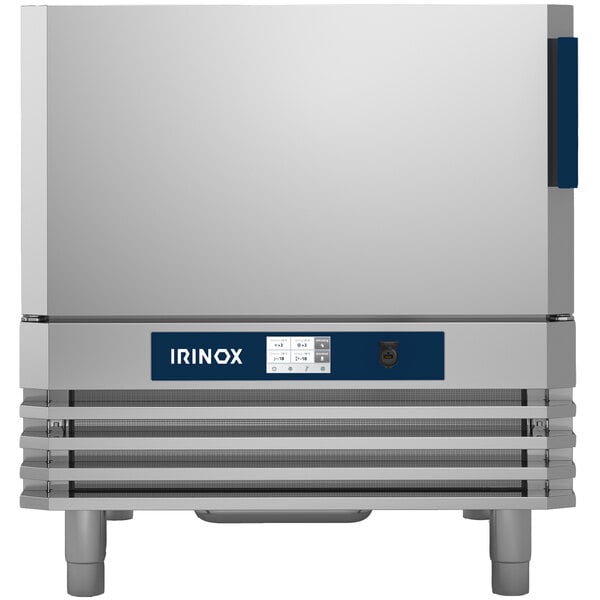 An Irinox stainless steel self-contained rapid blast chiller and shock freezer.