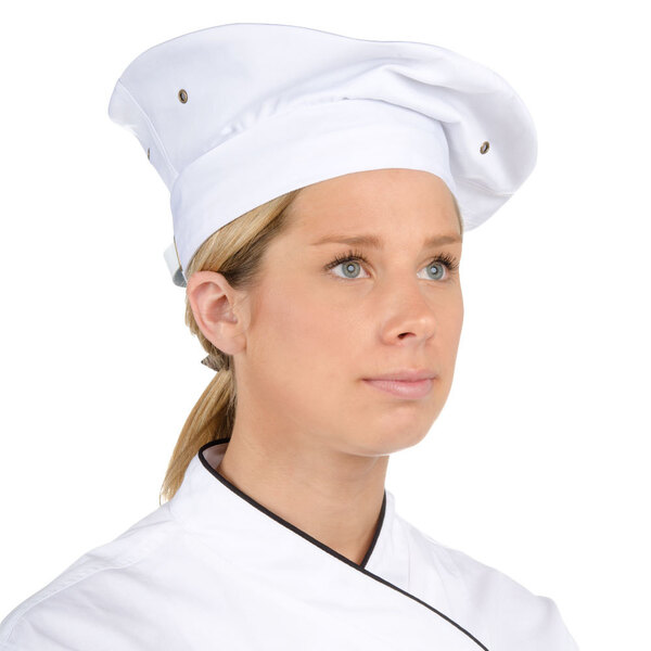 Chef Revival Customizable White Chef Beret