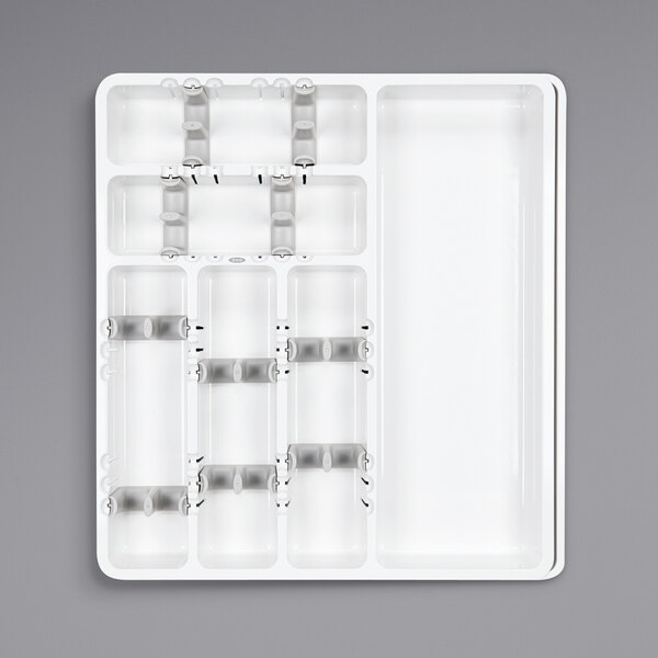 OXO Good Grips Large White Expandable Utensil Organizer