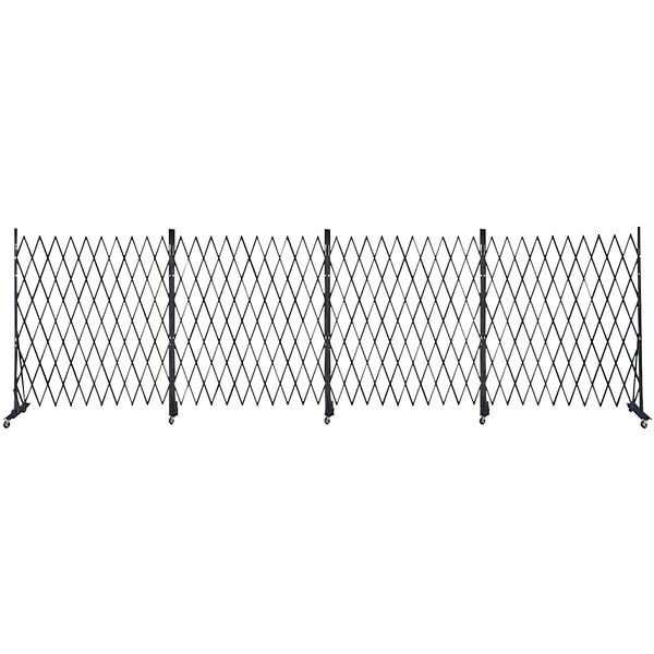 Versare 2041104 LockNBlock 24' Black Collapsible Security Gate