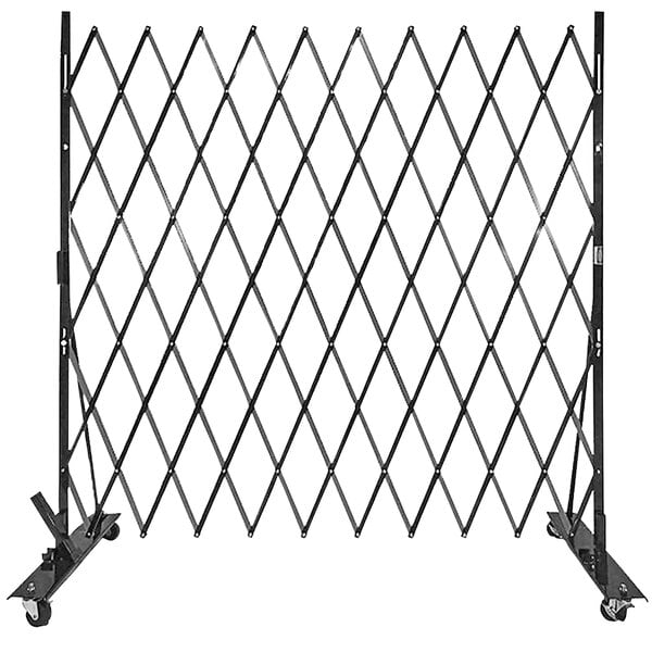 Versare 2041101 LockNBlock 6' Black Collapsible Security Gate
