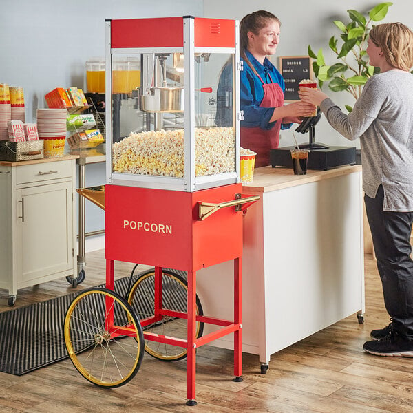 Popcorn Machine & Stand