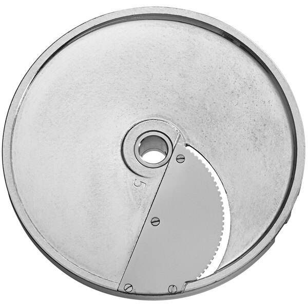 A Sirman 3/16" Slicing Disc, a circular metal object with a circular blade.