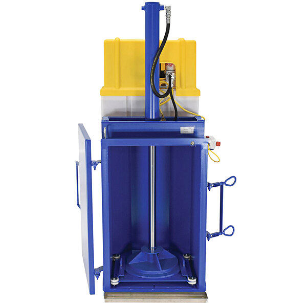 Vestil Hydraulic Drum Crusher / Compactor 25" x 25" x 35 3/4" Chamber