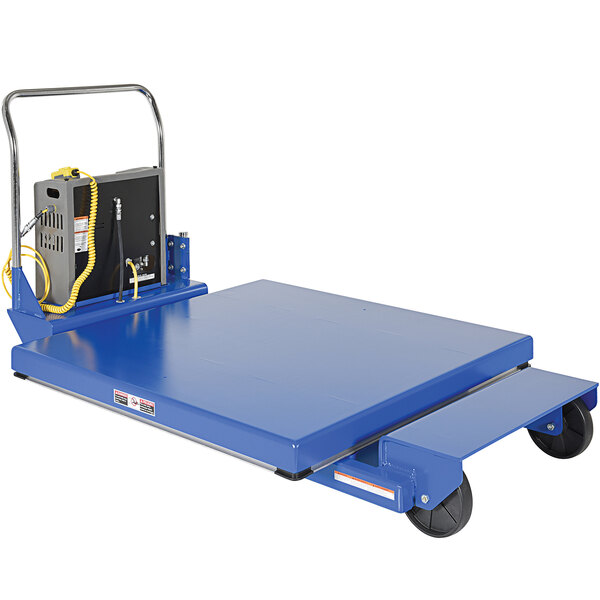 Vestil PST146 BatteryPowered HeavyDuty Portable Scissor Lift Table