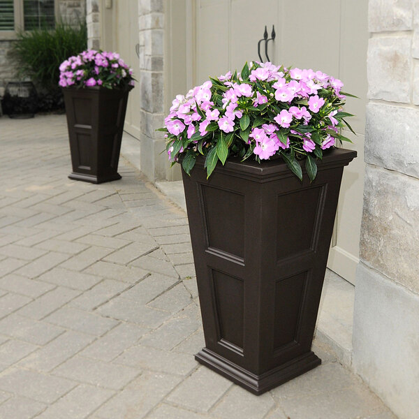 vidaXL Fioriera da Giardino Bianca 70x40x49,5cm Legno Massello di Pino