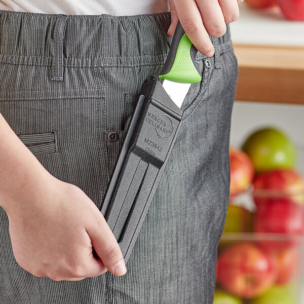 Mercer Culinary M23842 Millennia® 7 1/2" x 2 1/8" Plastic Sheath for M23840 Produce Knife