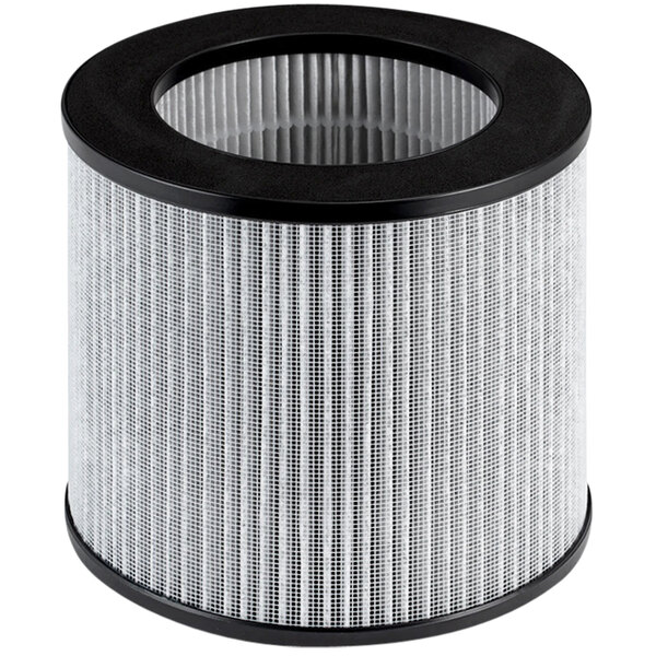 A close-up of a Bissell air filter.