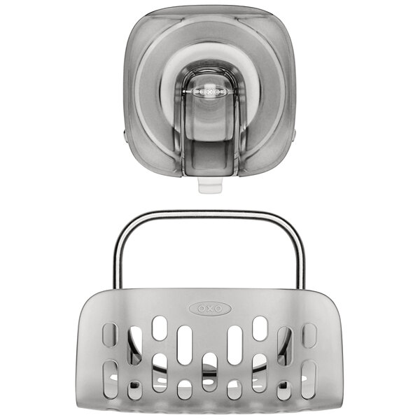 OXO Good Grips Stainless Steel StrongHold Suction Sponge Holder 13273500