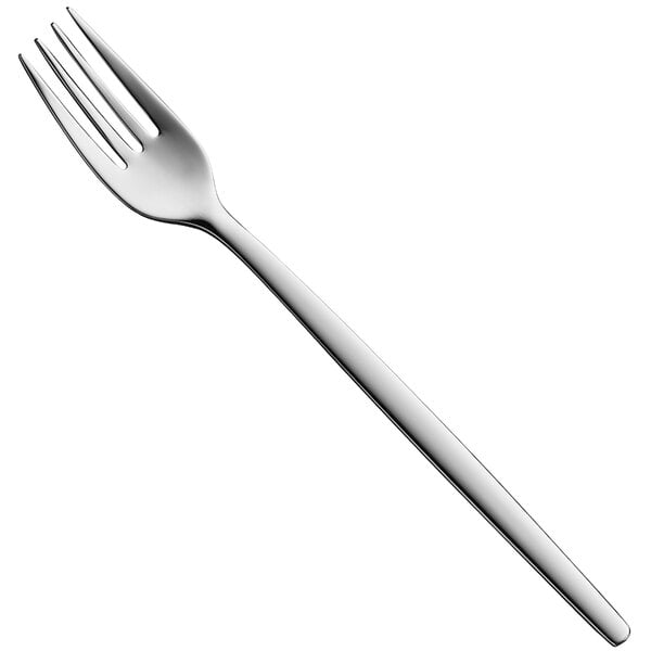 The WMF Sofia stainless steel dessert fork with a silver handle.