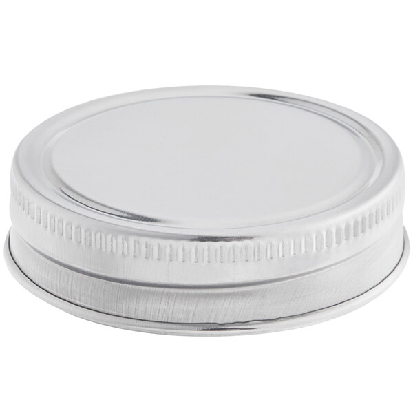 A Tablecraft stainless steel lid with a round cap on a white background.
