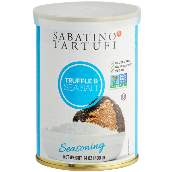 Sabatino Tartufi 14 oz. Truffle Sea Salt - 6/Case