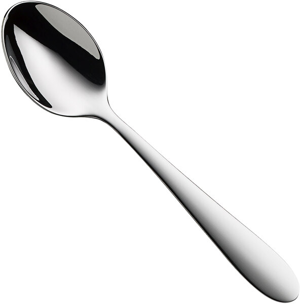 A WMF by BauscherHepp Sara stainless steel teaspoon with a silver handle.