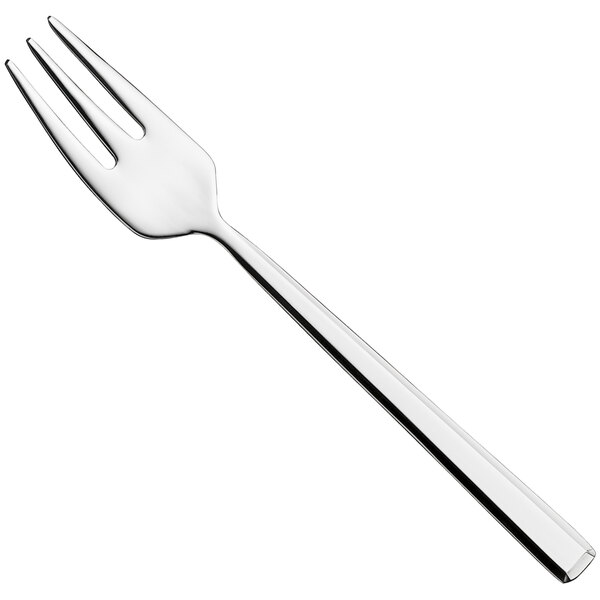 A WMF Edita stainless steel cake fork with a silver handle.