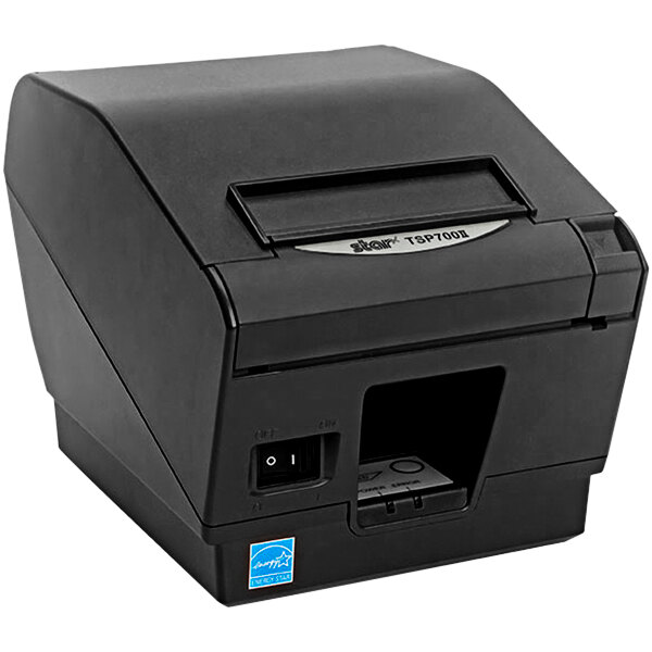 A black Star Thermal Receipt Printer with WLAN capabilities.