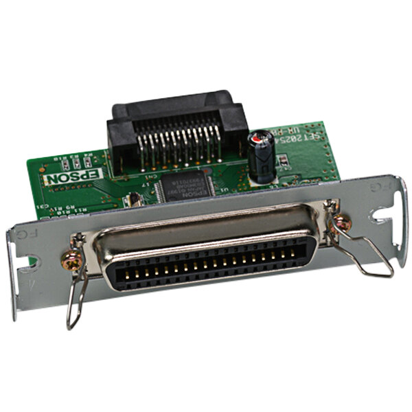 An Epson Parallel Interface Card with a computer port.