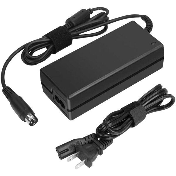 An Epson AC adapter with a black power cord and plug.