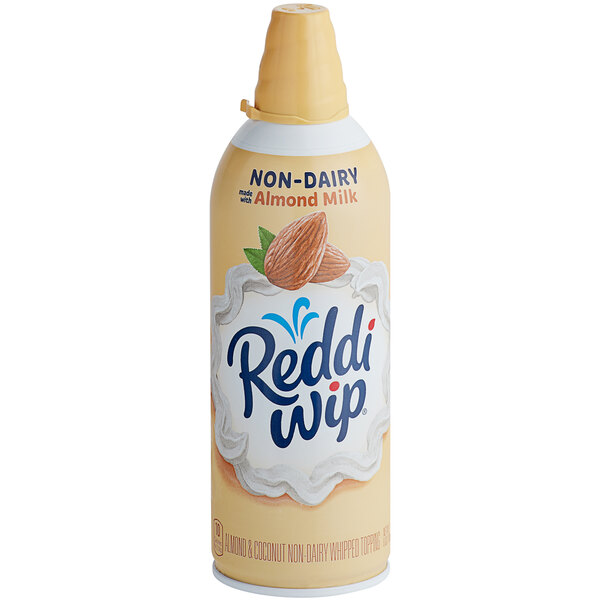ReddiWip Almond Milk Whipped Topping 6 oz. 6/Case