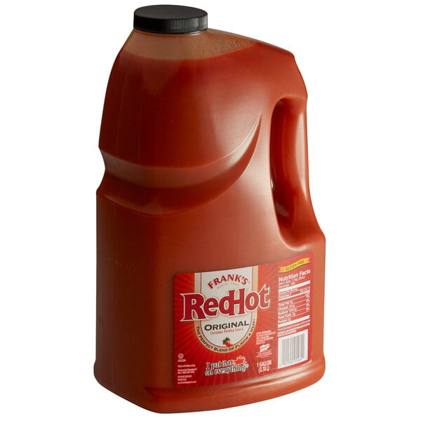 Frank's RedHot Original Hot Sauce 1 Gallon - 4/Case