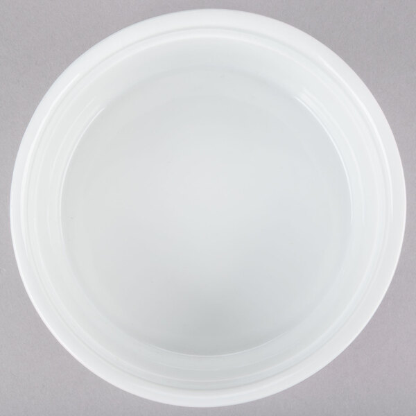 CAC SFB24 24 oz. White China Fluted Souffle Bowl 24/Case