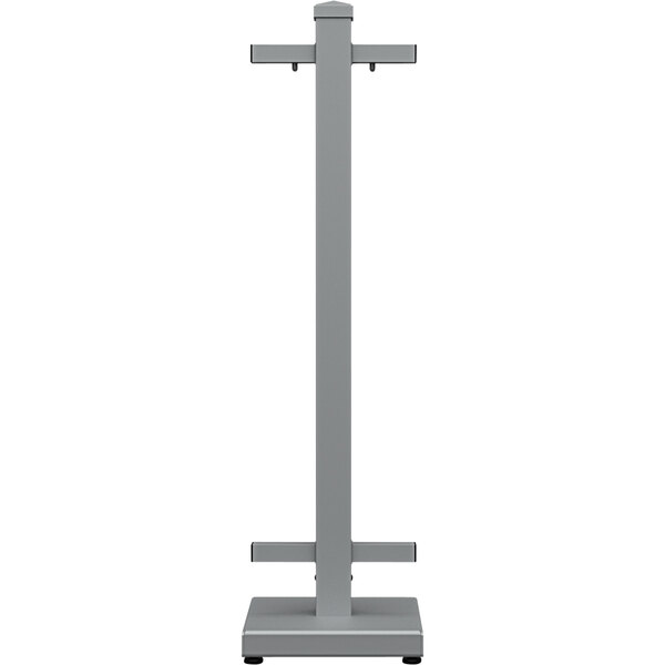 A grey metal SelectSpace standard stand.