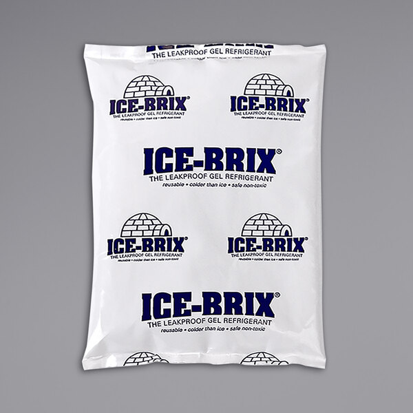 Polar Tech 6 oz. Ice Brix Leakproof Reusable Cold Pack - 96/Case