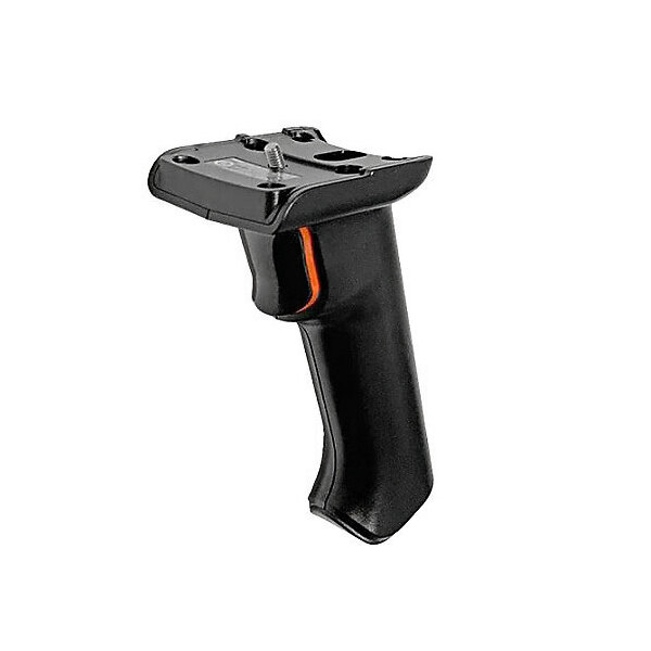 A black and orange Honeywell EDA61K handheld controller with a barcode scanner handle.