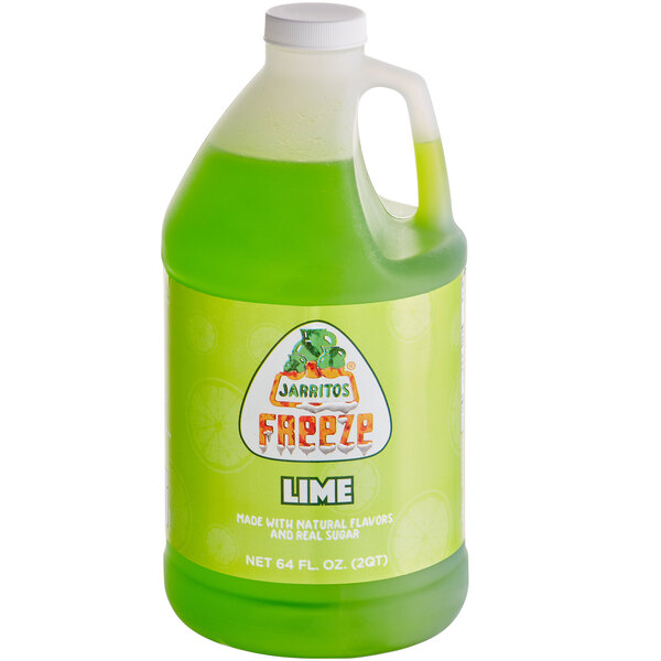 Jarritos® 1/2 Gallon Lime Slushy 51 Concentrate