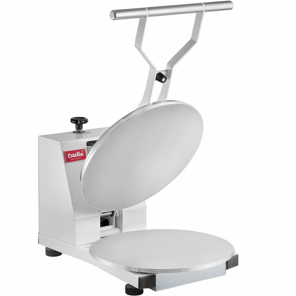 Estella DPC18P 18" Manual Clamshell Pizza Dough Press 120V, 1200W