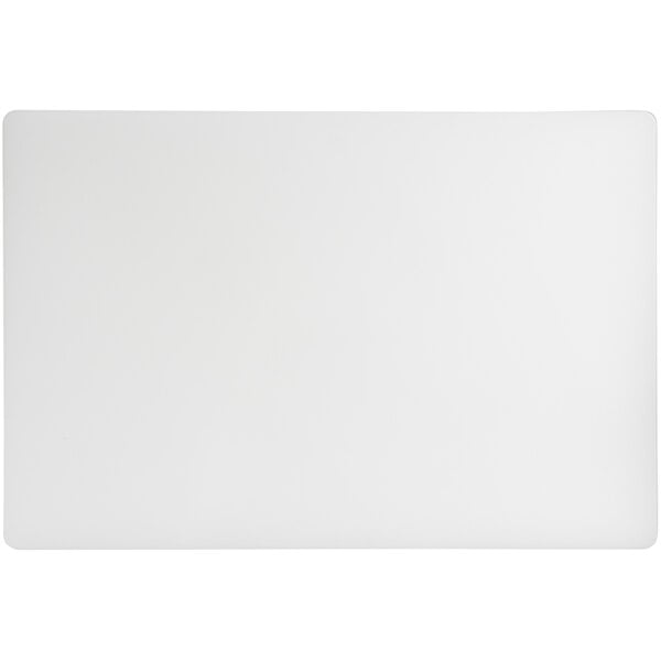  3/4 White Poly Cutting Board - A Cut Above