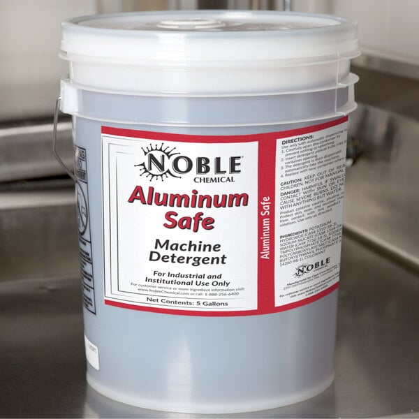 Noble Chemical Metal Safe Concentrated Dishwashing Liquid 5 gallon / 640 oz.