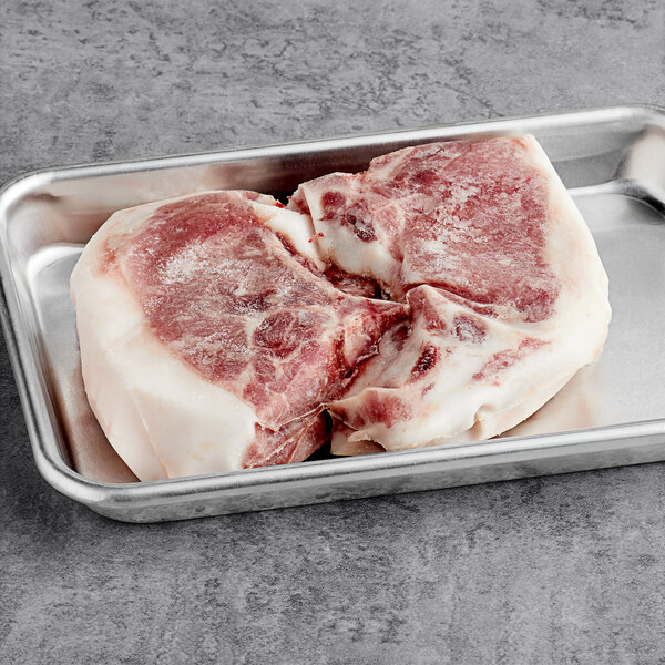 Stone Arch Farm 916 oz. Pieces BoneIn Mangalitsa Pork Chop 10lb.