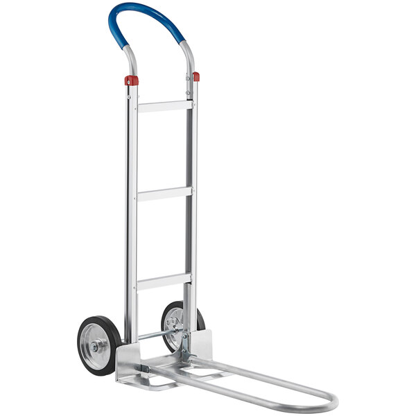 Lavex 500 lb. Aluminum Hand Truck with Foldable Lip