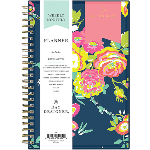 Blue Sky 103620 Day Designer 5" x 8" July 2022 December 2023 Peyton