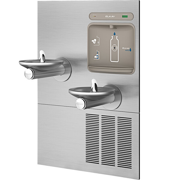 Zurn Elkay LZWSLRPBM28K ezH20 8 GPH Stainless Steel HandsFree