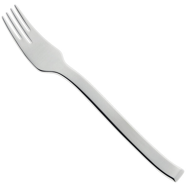 A RAK Porcelain Massilia stainless steel fish fork with a silver handle.