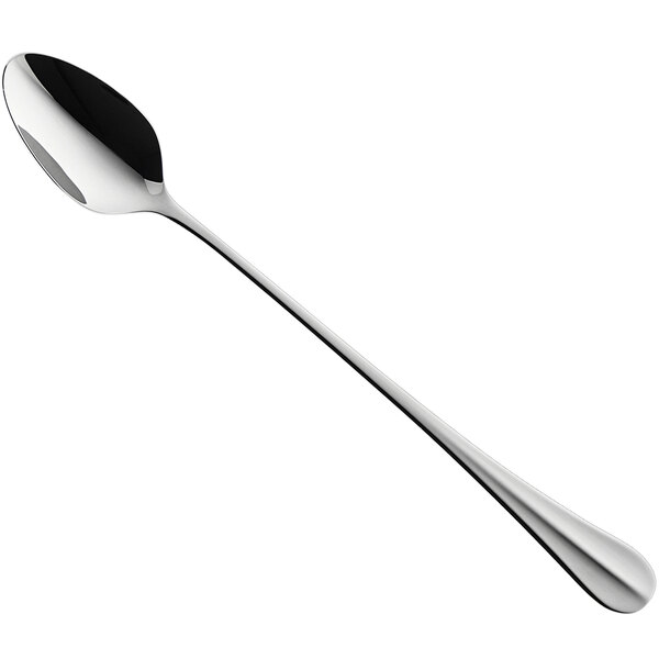 A RAK Porcelain stainless steel iced tea spoon with a long silver handle on a white background.