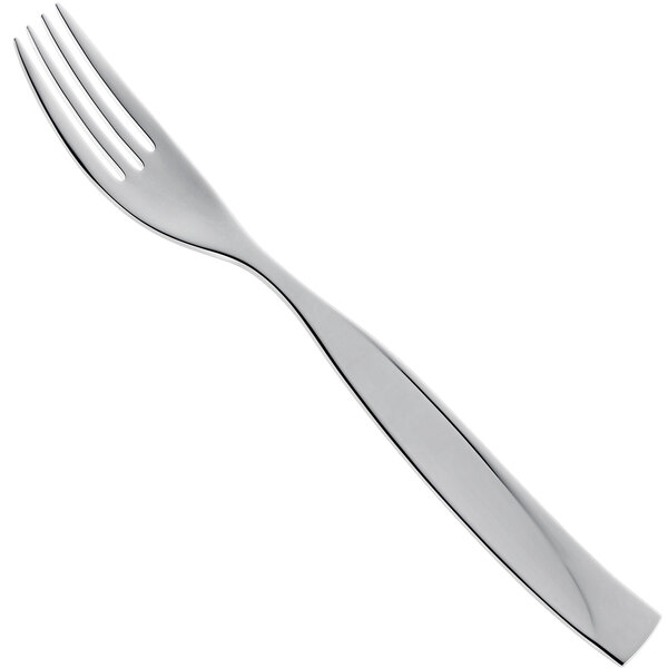A RAK Porcelain stainless steel dinner fork with a silver handle.