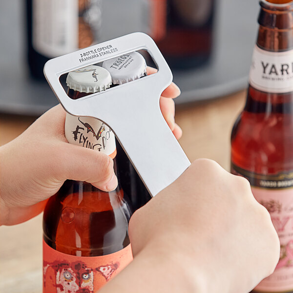 Franmara 7 1/4" Stainless Steel TwoBottle Opener 6048