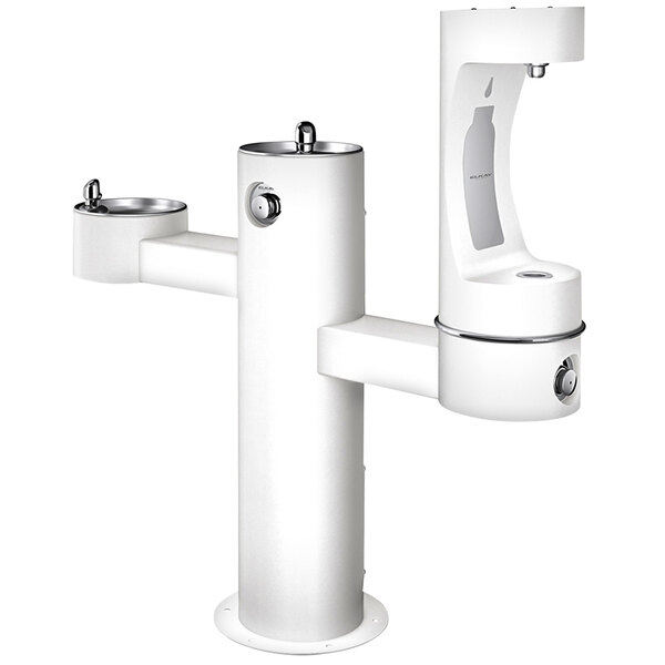 Elkay LK4430BF1LFRKWHT EZH2O White NonFiltered FreezeResistant