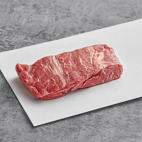 Rastelli's 6 oz. WetAged Black Angus Flat Iron Steak 16/Case