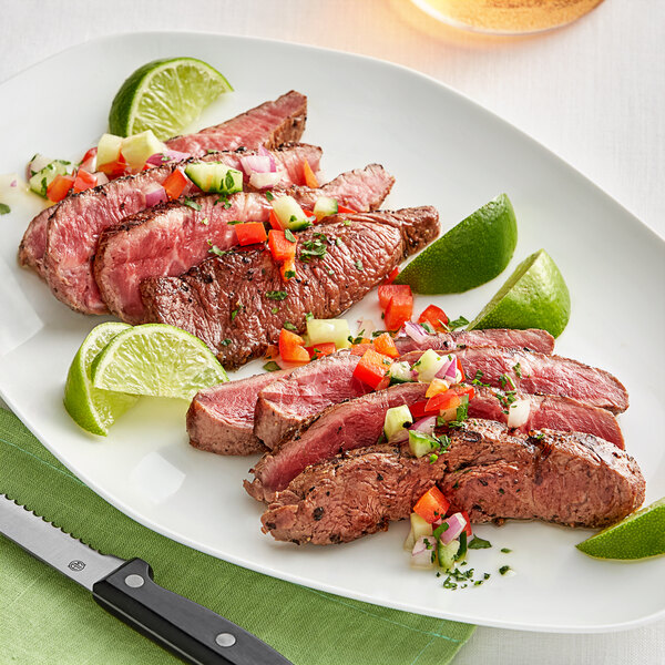 Rastelli's 6 oz. WetAged Black Angus Flat Iron Steak 16/Case