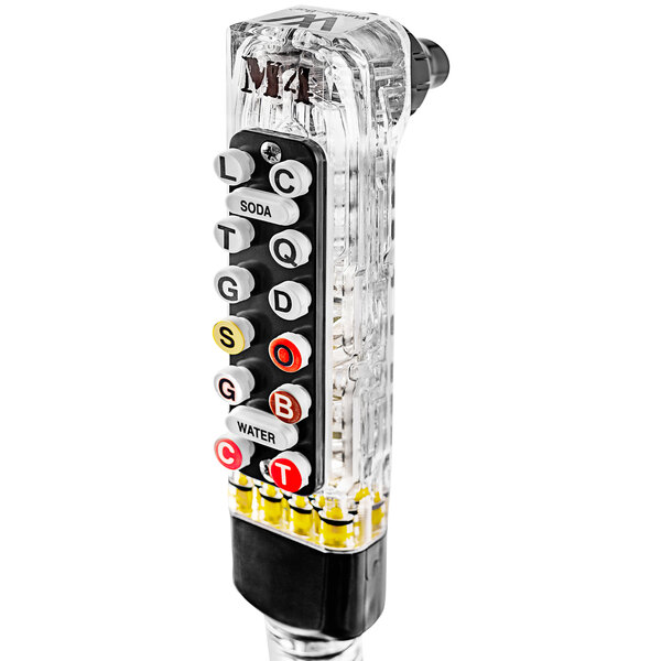 WunderBar M414660KSM3 14 Button Soda Gun with 3' Hose 6 Carbonated